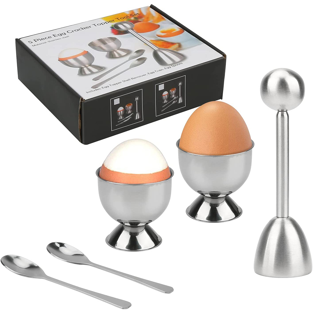 Egg Separator Tool - LMETJMA Set Ujung Alat Pemisah Telur