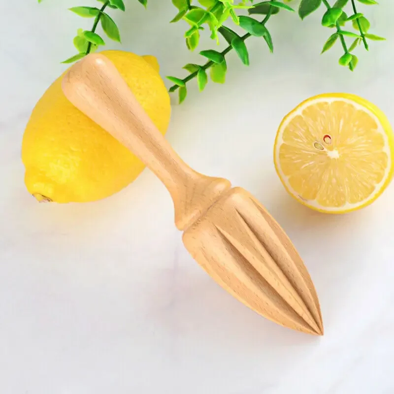 Citrus Lemon Squeezer - 1 Buah Pemeras Lemon Kayu Bentuk