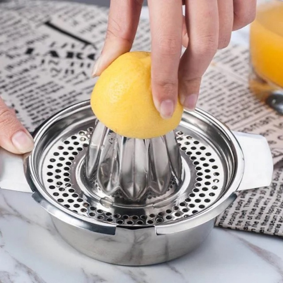 Citrus Lemon Squeezer - Pemeras Jeruk Lemon Manual Stainless Steel