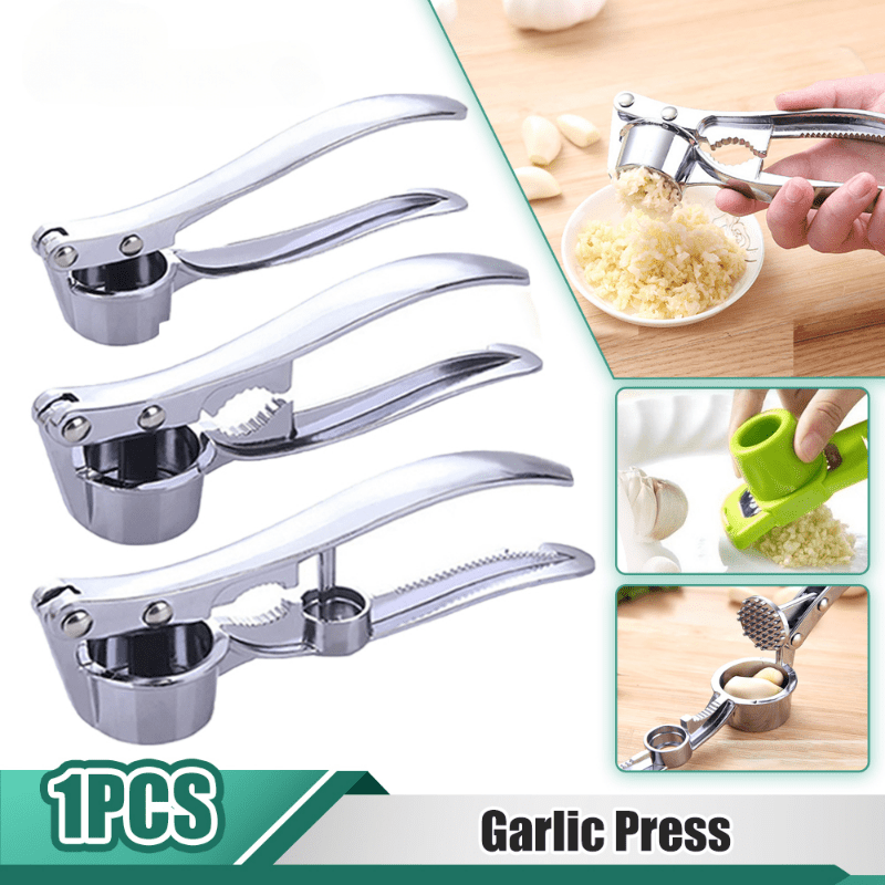 Manual Garlic Press - Penghancur Bawang Putih Manual, Alat Peras