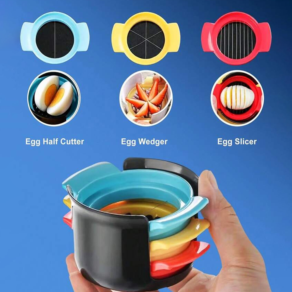 Egg Separator Tool - Pemotong Telur 3 in 1, Pemisah
