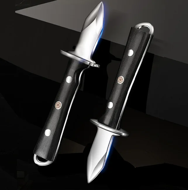 Kitchen Gadgets Luxury - Pisau tiram baja tahan karat kayu