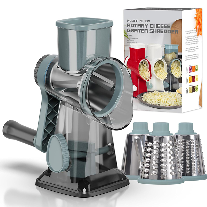 Kitchen Gadgets Luxury - LMETJMA pemarut keju putar 3 in