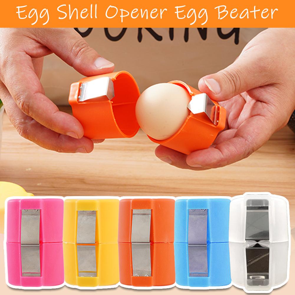Egg Separator Tool - 1/2/3 Buah Peningkatan Pembuka Telur Portabel