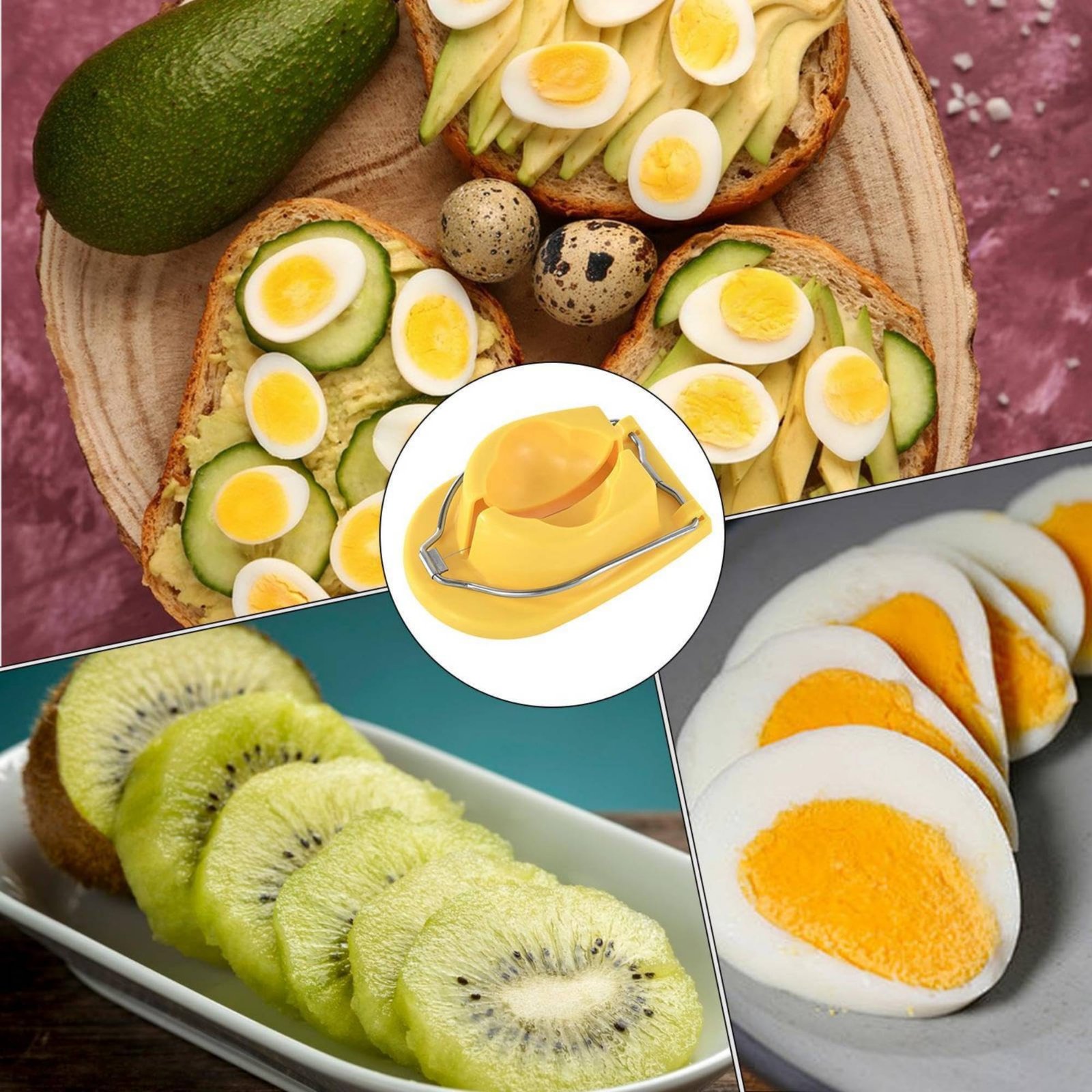 Kitchen Gadgets Wirecutter - Pemotong Telur Kawat Baja Tahan Karat