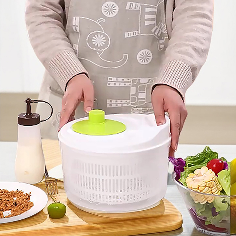 Kitchen Gadgets Sale - Alat Pengering Sayuran Manual, Pengering Salad,