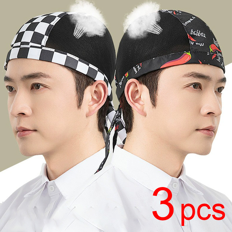 Kitchen Gadgets Sale - Topi Masak Jaring Bernapas 3 Buah