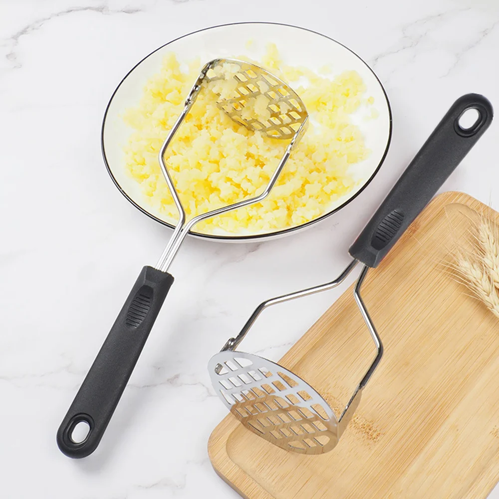 Kitchen Gadgets Kids - Penghancur Kentang Stainless Steel Manual, Mesin