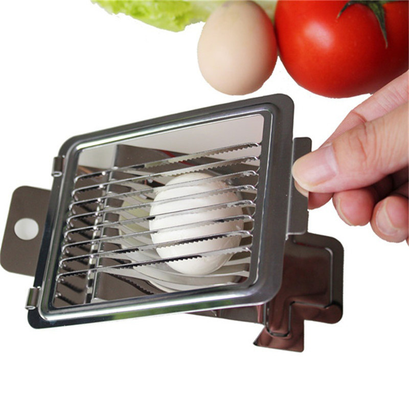 Kitchen Gadgets Wirecutter - Rumah Dapur Telur Cutter Stainless Steel