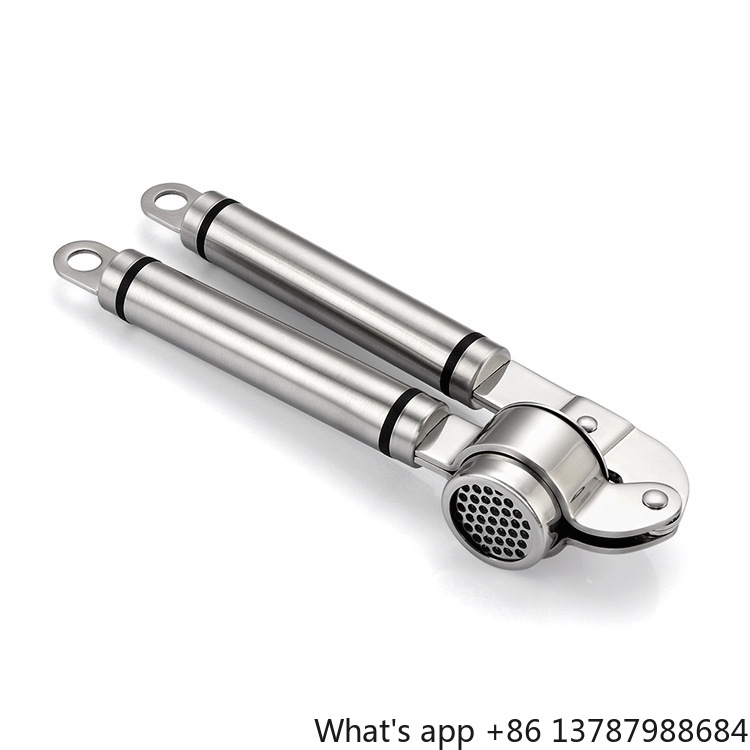 Manual Garlic Press - Alat Penekan Bawang Putih Stainless Steel