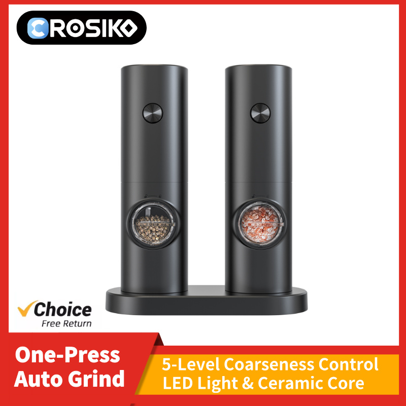 Kitchen Gadgets Electric - CROSIKO KYMQ-14BS Penggiling Garam dan Merica