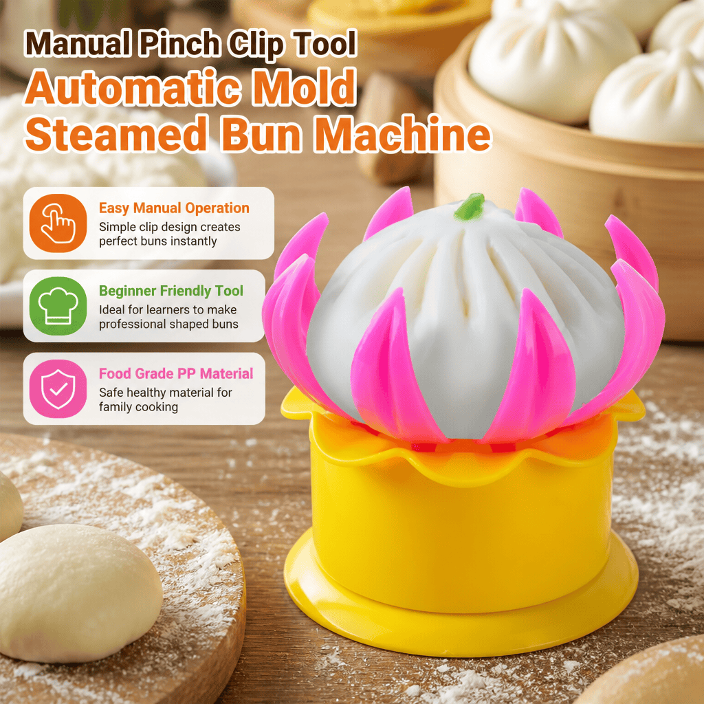 Kitchen Gadgets Save Time - Cetakan Roti Kukus Manual Pembuat Pangsit