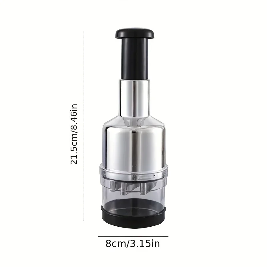 Penekan Bawang Putih Baja Taha - Manual Garlic Press ulasan dan harga