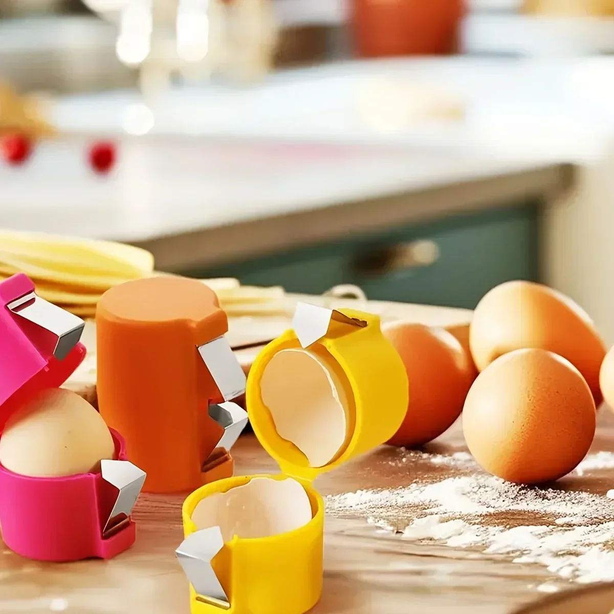 1/3pcs-Baru Pembuka Cangkang T - Egg Separator Tool ulasan dan harga