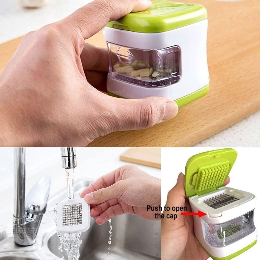 Alat Dapur Multifungsi 2 in 1  - Manual Garlic Press ulasan dan harga