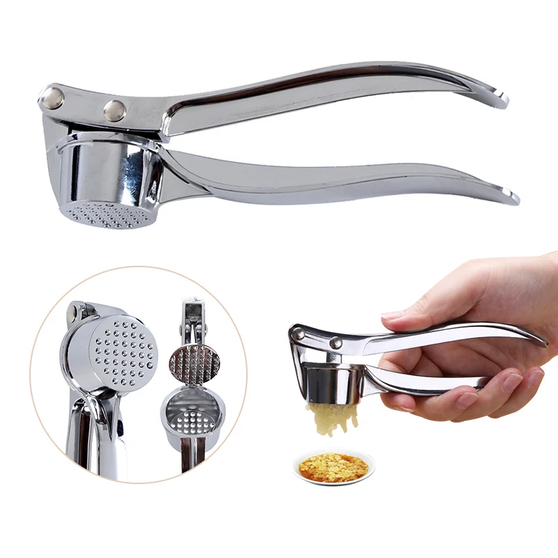 Penghancur Bawang Putih Multif - Manual Garlic Press ulasan dan harga