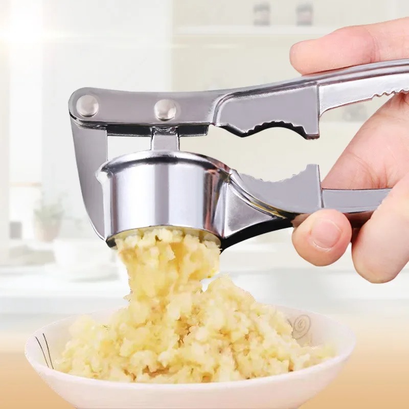 Penghancur Bawang Putih Multif - Manual Garlic Press ulasan dan harga