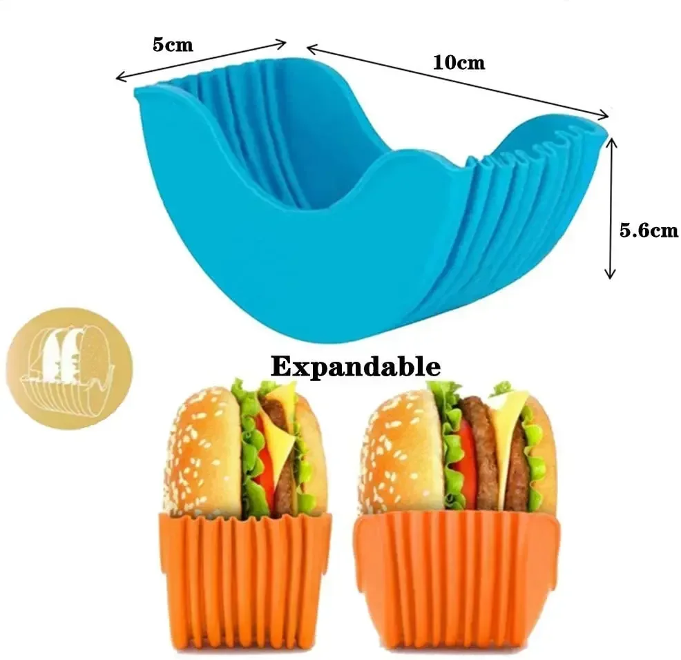 Rak Burger dapat dipakai ulang - Kitchen Gadgets That Are Useful ulasan dan harga