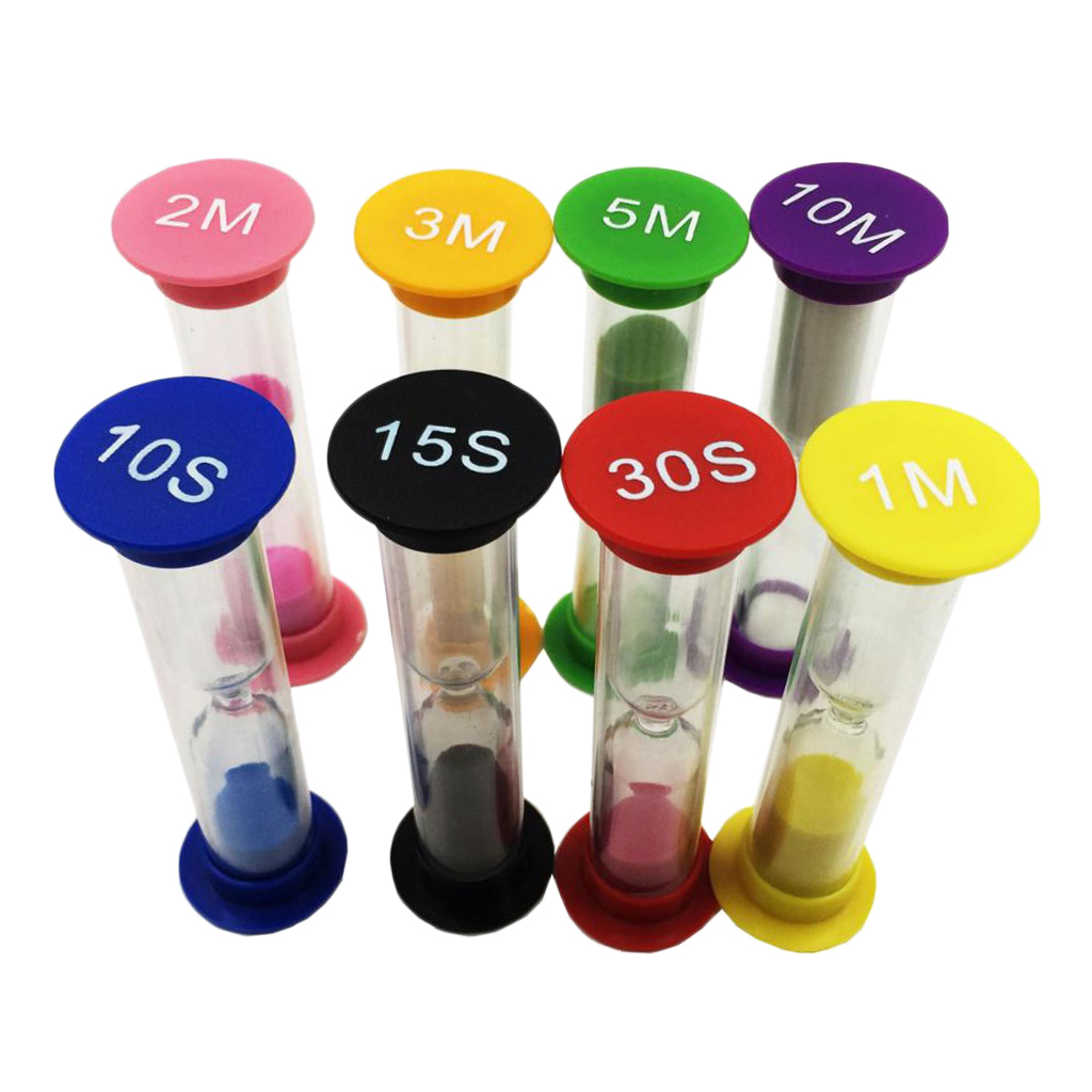 8 Set Pasir Pasir Timer Clock  - Kitchen Gadgets Smart ulasan dan harga