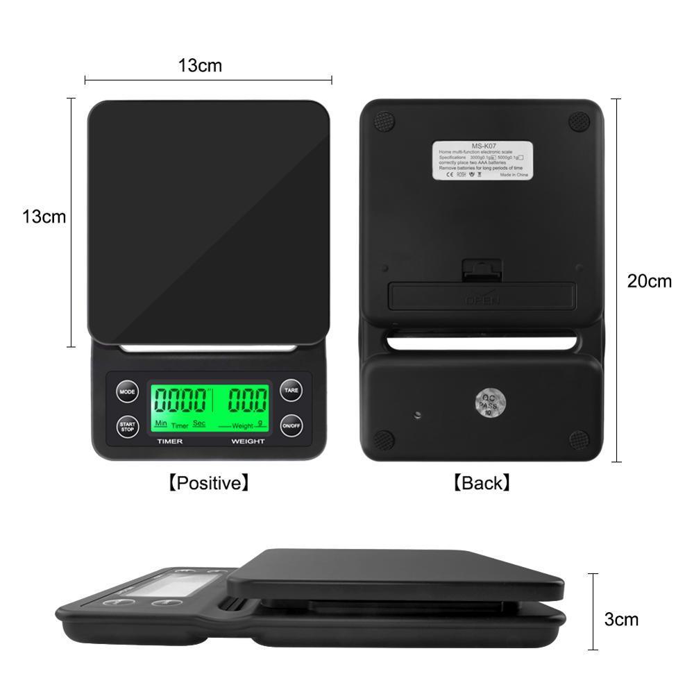 Timbangan Kopi Tetes 3kg/0.1g  - Kitchen Timer Digital ulasan dan harga