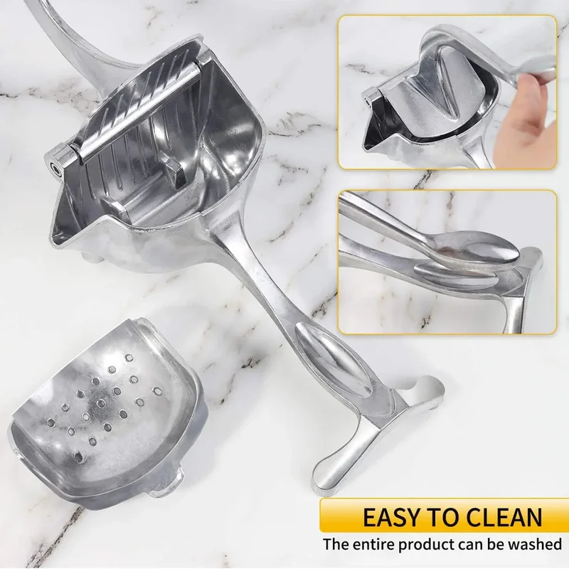 Pemeras Jus Manual Paduan Alum - Citrus Lemon Squeezer ulasan dan harga
