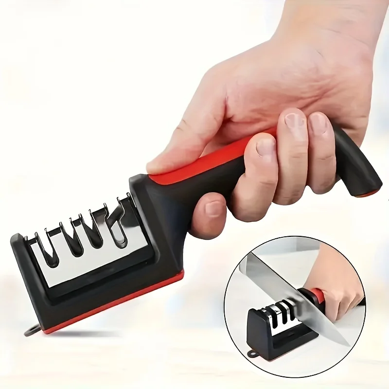 Pengasah Pisau dan Gunting 4 T - Kitchen Gadgets That Are Useful ulasan dan harga