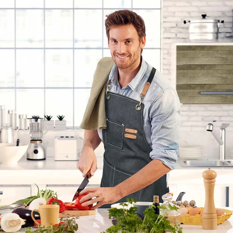 Celemek kanvas rumah tangga, t - Kitchen Gadgets For Women ulasan dan harga