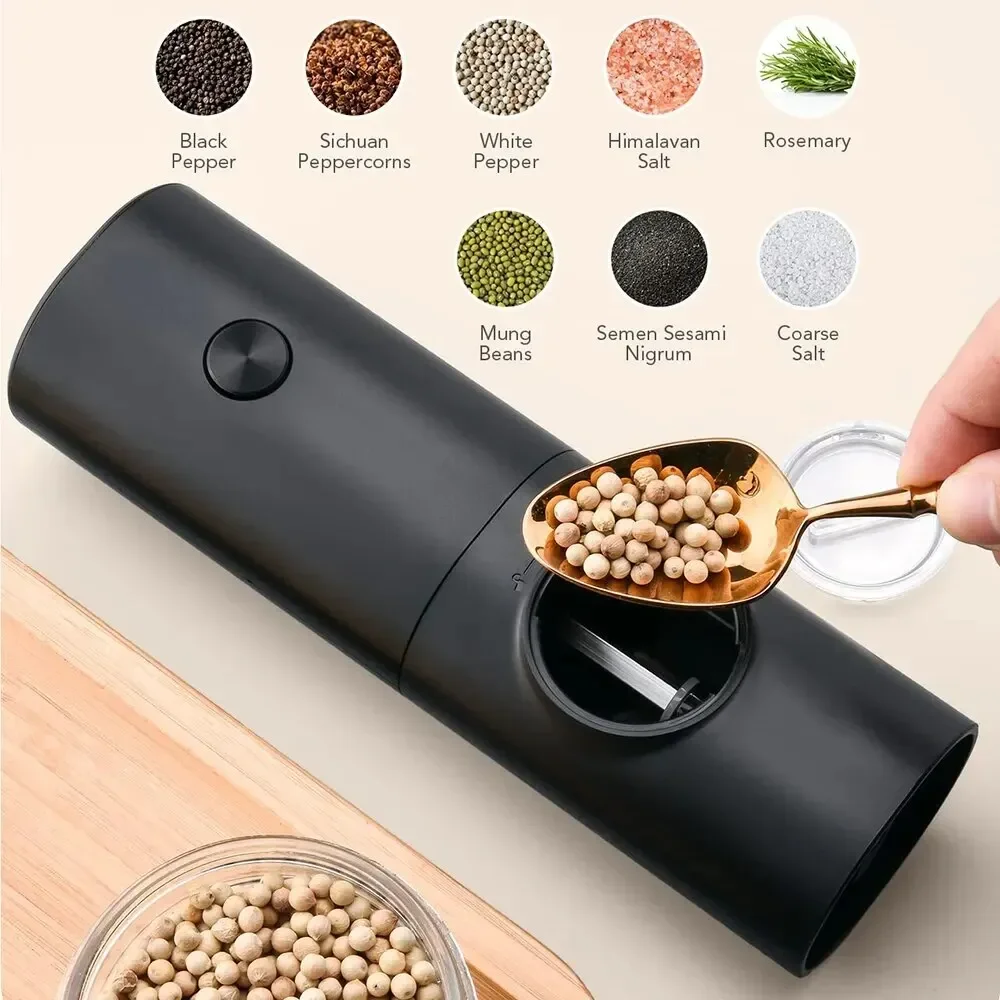 Penggiling garam dan lada list - Kitchen Gadgets Electric ulasan dan harga