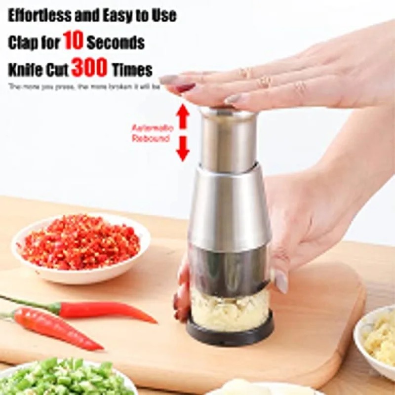 Alat Penghancur Bawang Putih d - Manual Garlic Press ulasan dan harga