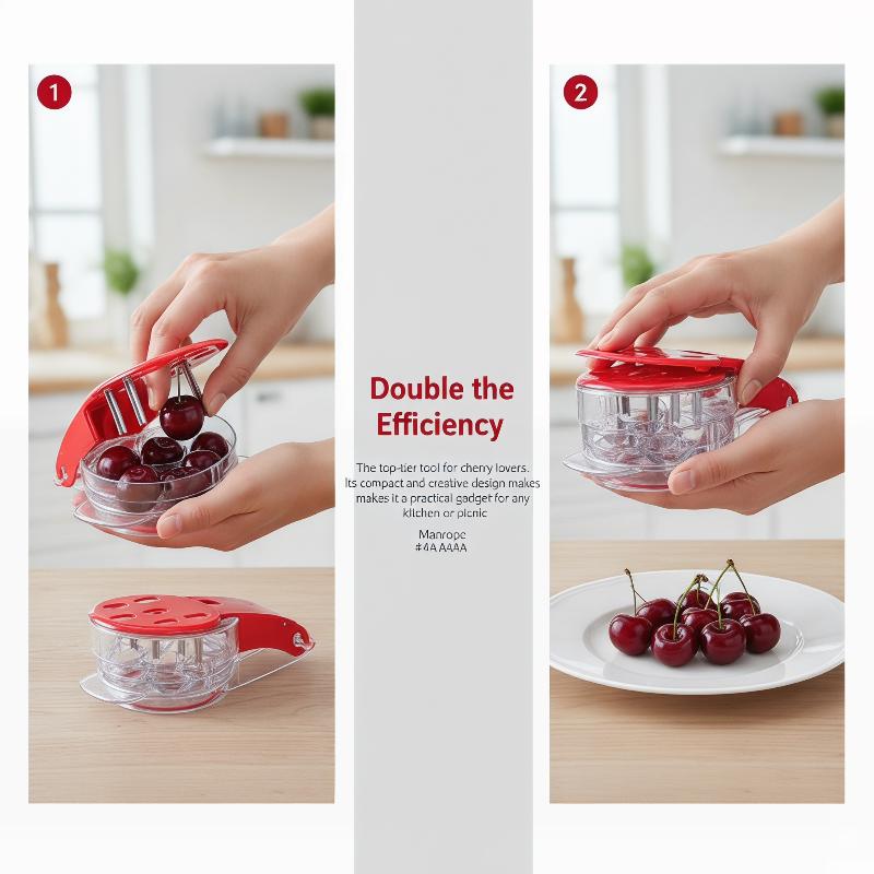 Alat Penghilang Biji Ceri 6 Sl - Cherry Pitter Tool ulasan dan harga