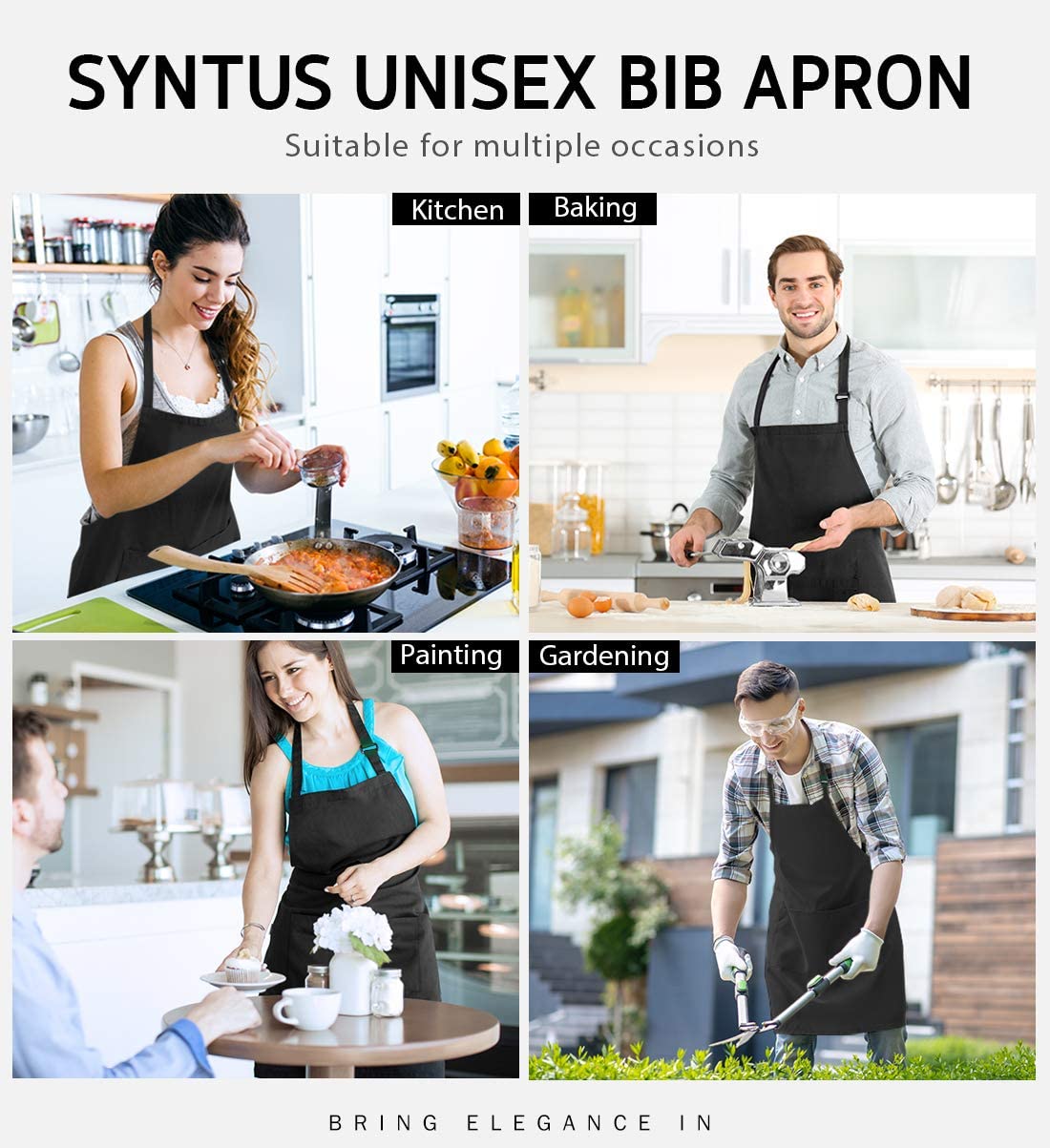 Celemek LOGO kustom 18 warna u - Kitchen Gadgets For Women ulasan dan harga