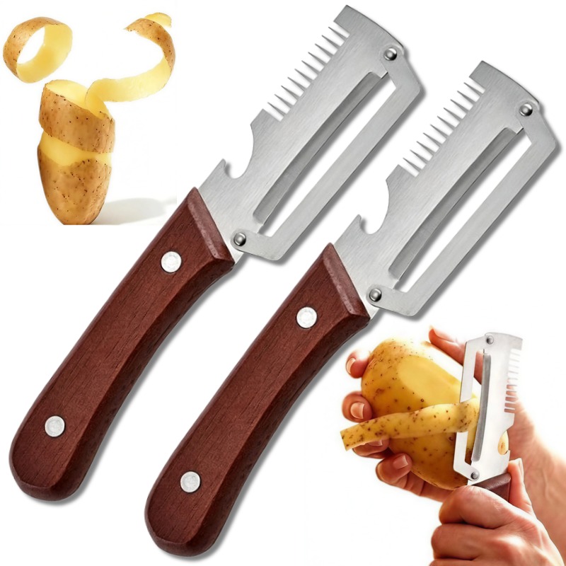 Pengupas Multifungsi 3-in-1 Ba - Kitchen Gadgets Luxury ulasan dan harga