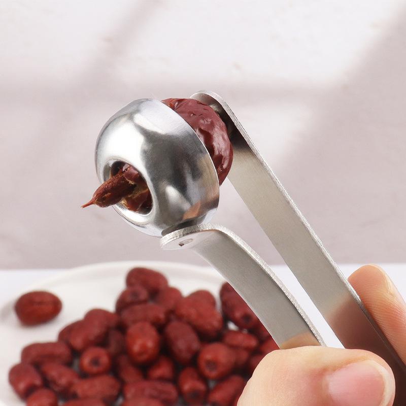 Alat Pengupas Biji Ceri Stainl - Cherry Pitter Tool ulasan dan harga