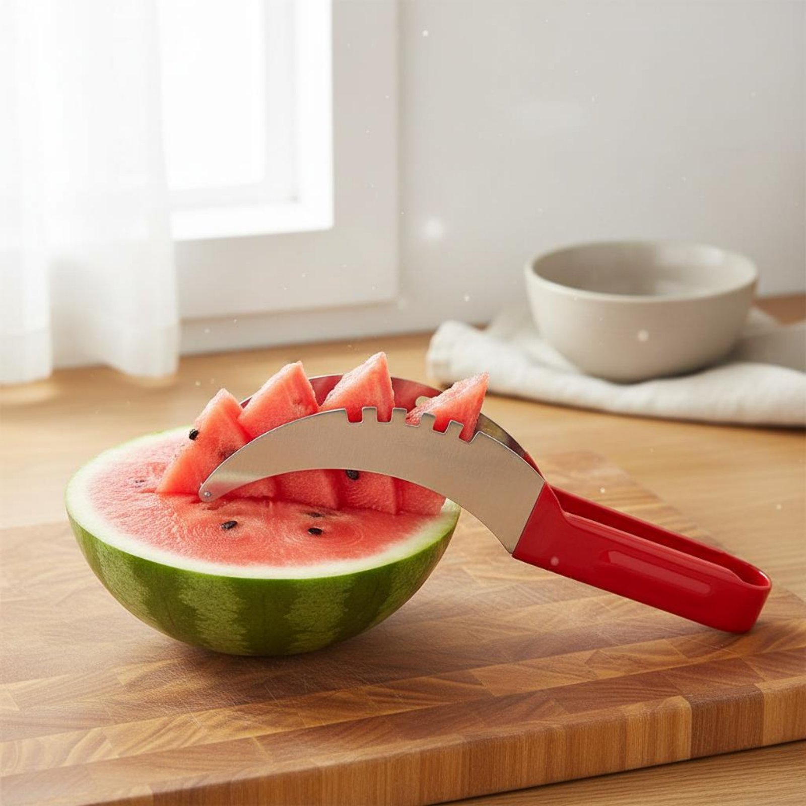 Pemotong Kubus Semangka Hemat  - Kitchen Gadgets Save Time ulasan dan harga