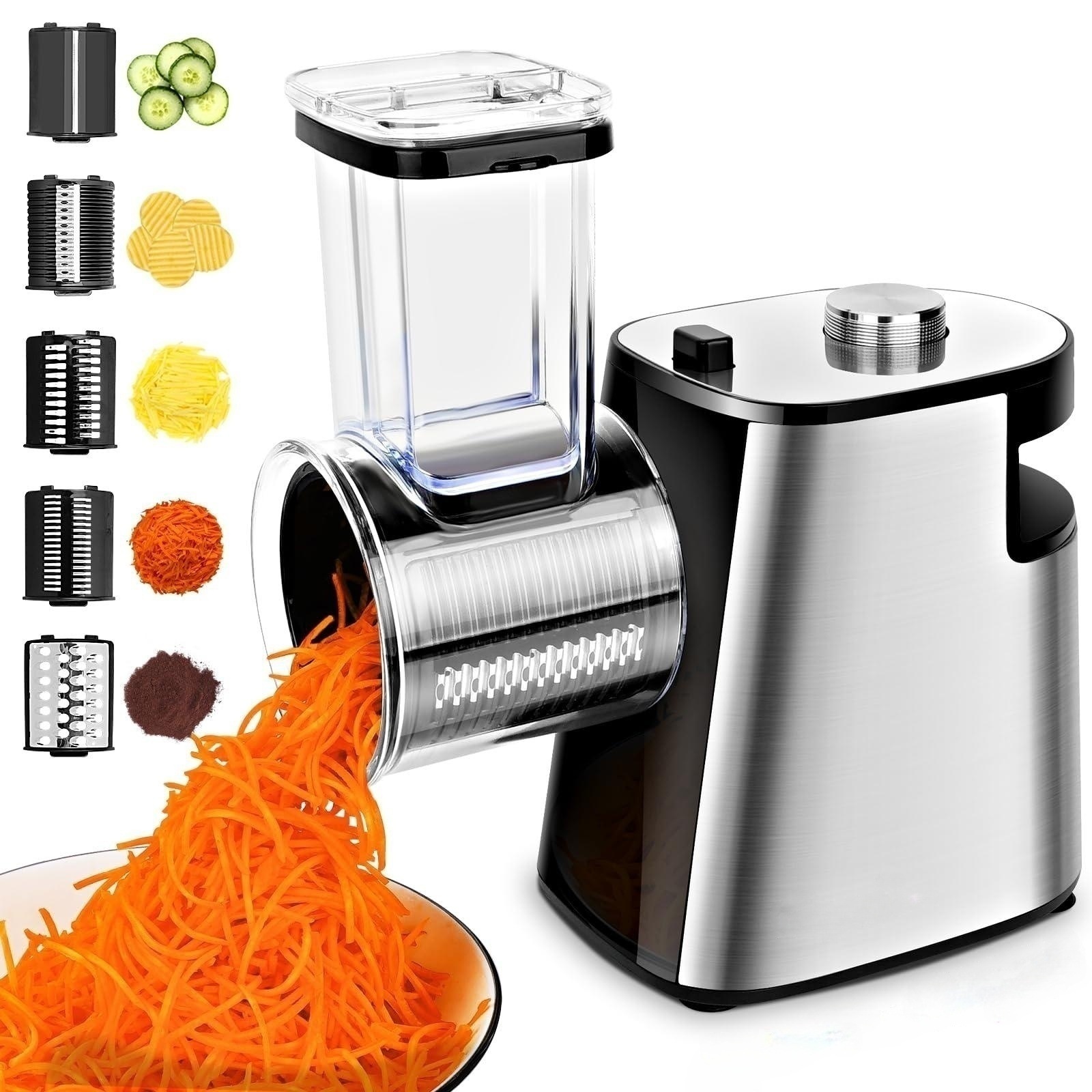 Pemotong Makanan Parutan Keju  - Kitchen Gadgets Electric ulasan dan harga