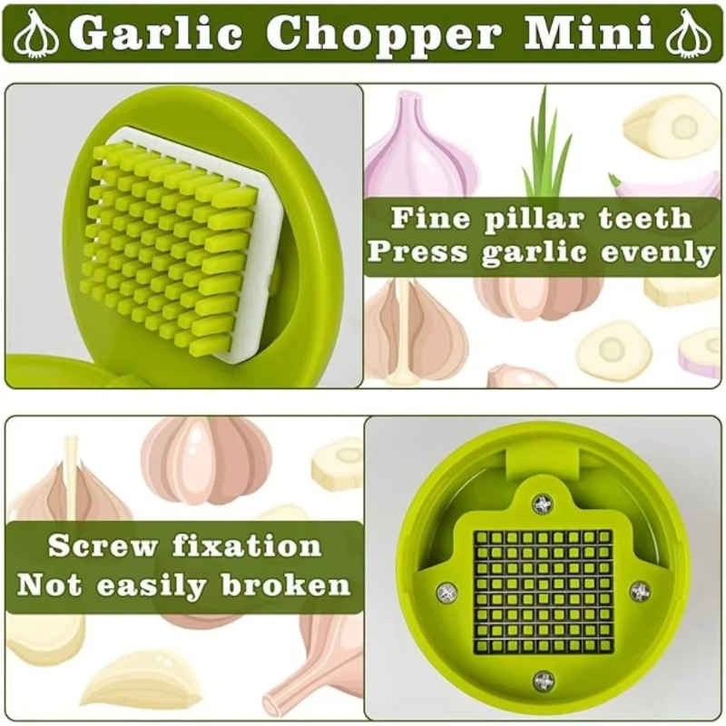 Alat Pemotong Bawang Putih Man - Manual Garlic Press ulasan dan harga