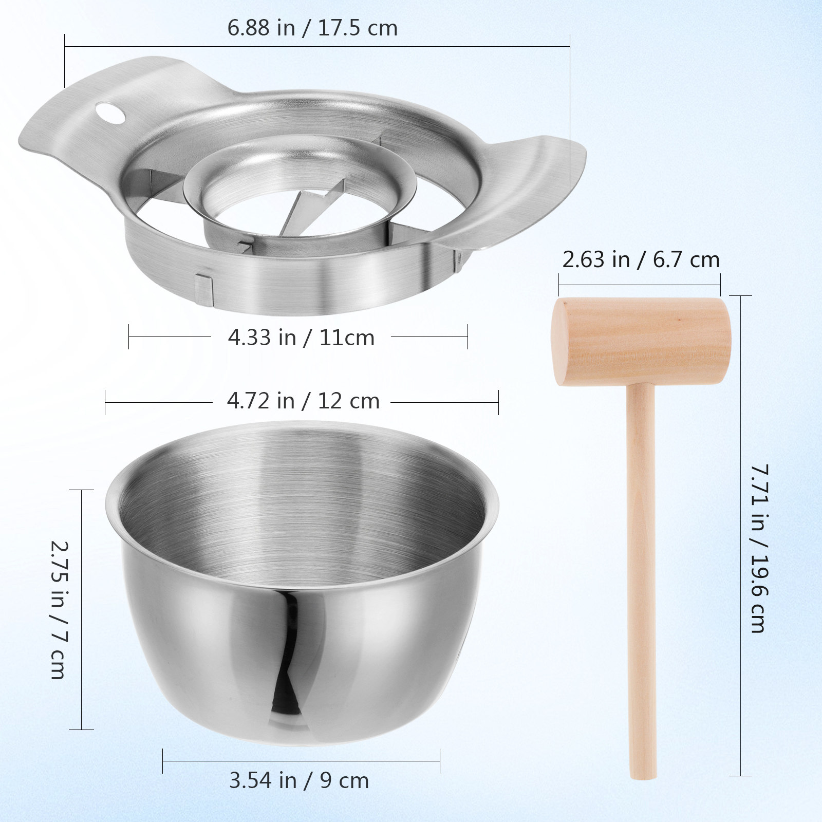 1Set Alat Pengupas Delima deng - Cherry Pitter Tool ulasan dan harga