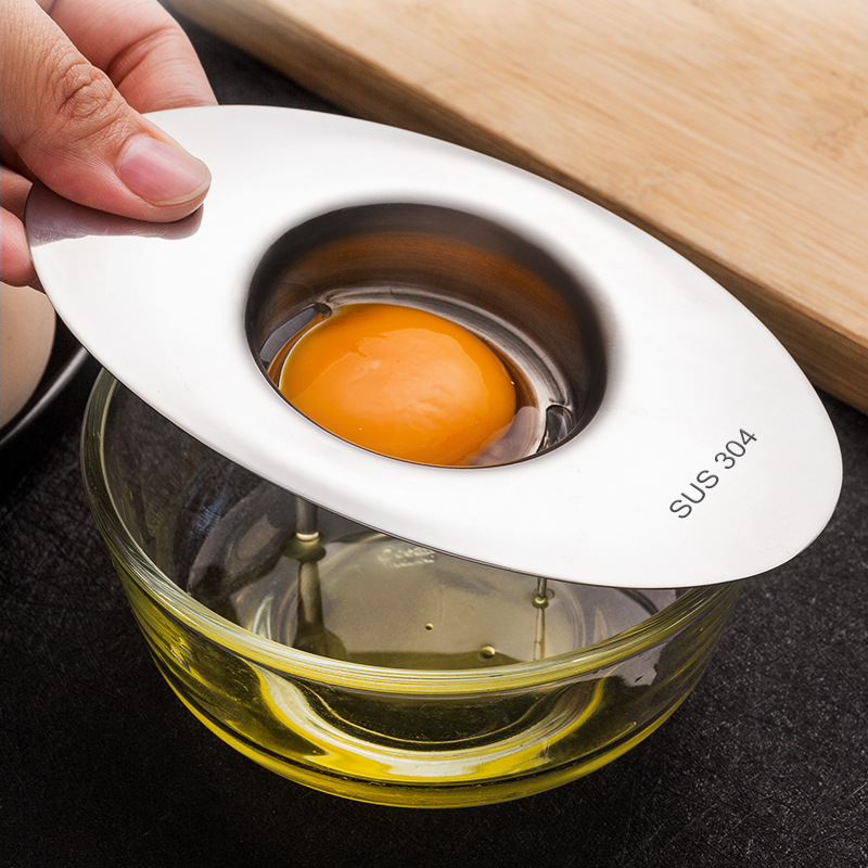 Alat Pemisah Telur Putih Baja  - Egg Separator Tool ulasan dan harga