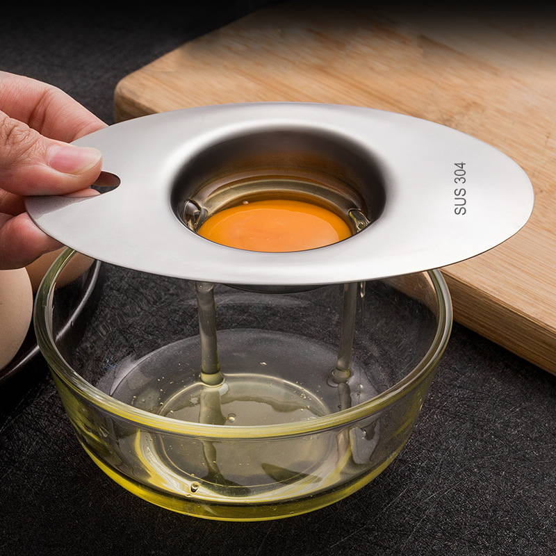 Alat Pemisah Telur Putih Baja  - Egg Separator Tool ulasan dan harga