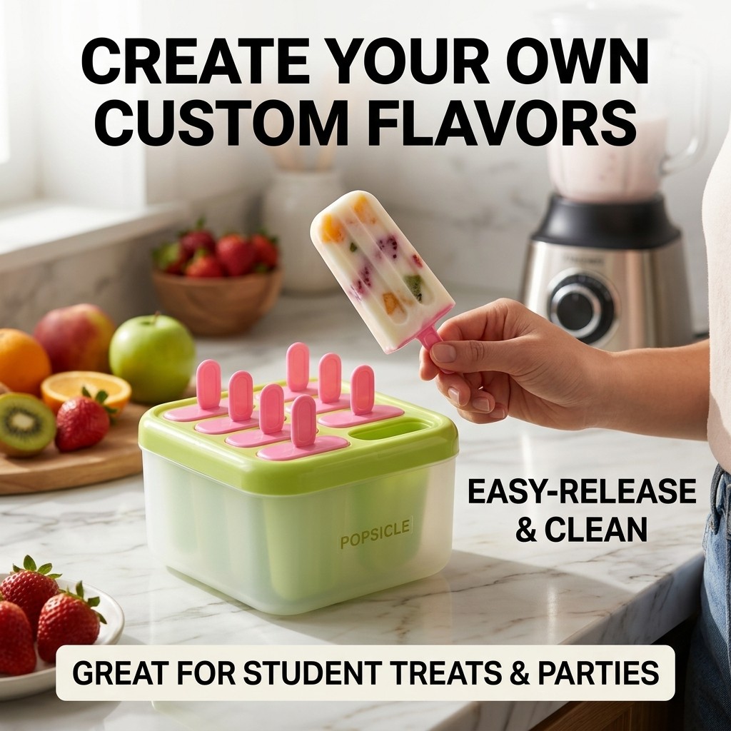 Cetakan Es Loli Plastik 8 Kota - Kitchen Gadgets Kids ulasan dan harga
