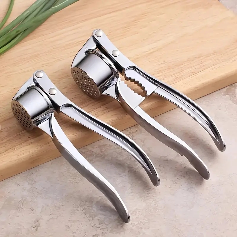 Pres bawang putih Manual Aloi  - Manual Garlic Press ulasan dan harga