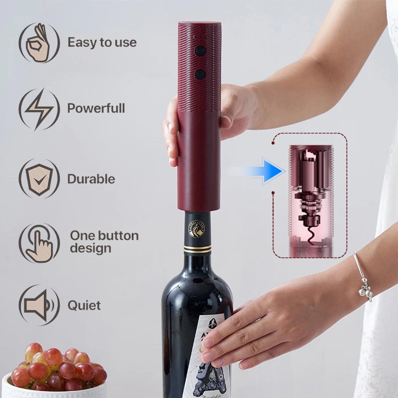 Pembuka botol anggur elektrik  - Kitchen Gadgets Smart ulasan dan harga