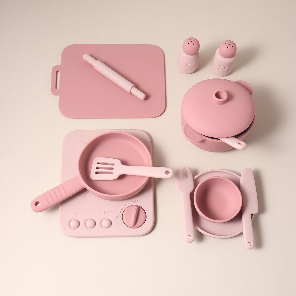 13 Pcs Set Mainan Silikon Pera - Kitchen Gadgets Kids ulasan dan harga
