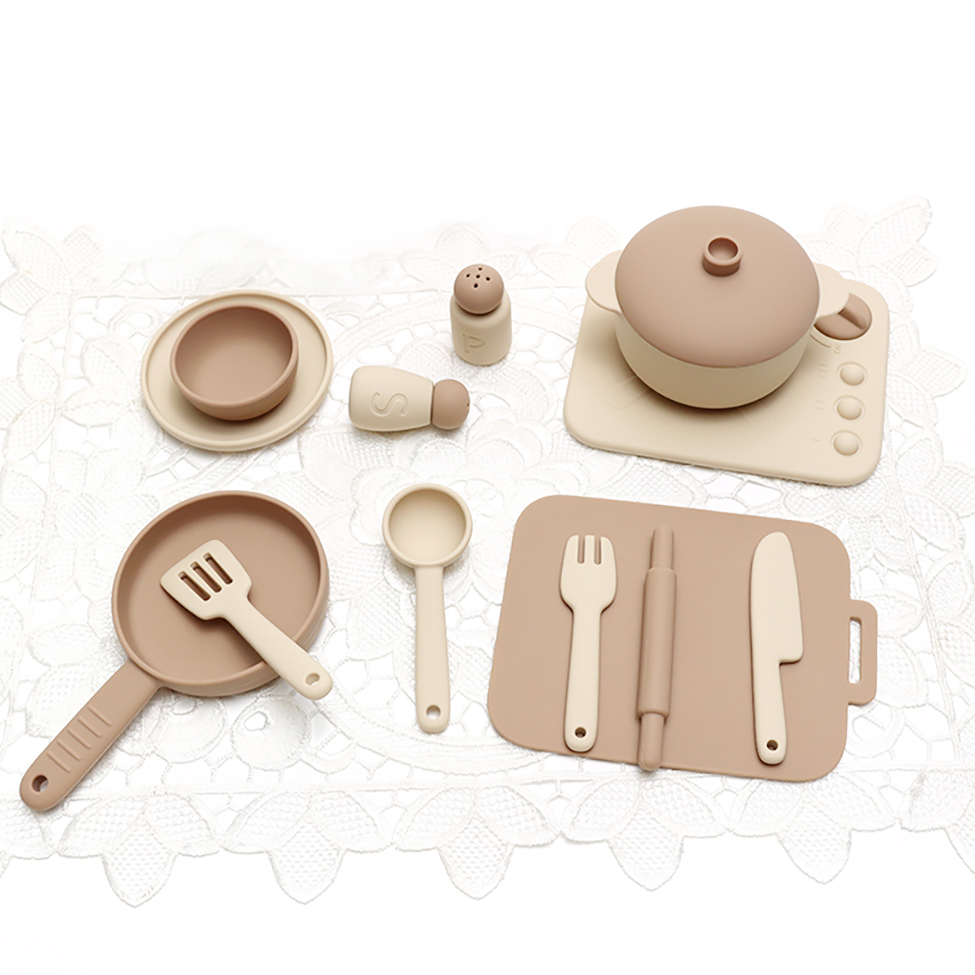 13 Pcs Set Mainan Silikon Pera - Kitchen Gadgets Kids ulasan dan harga