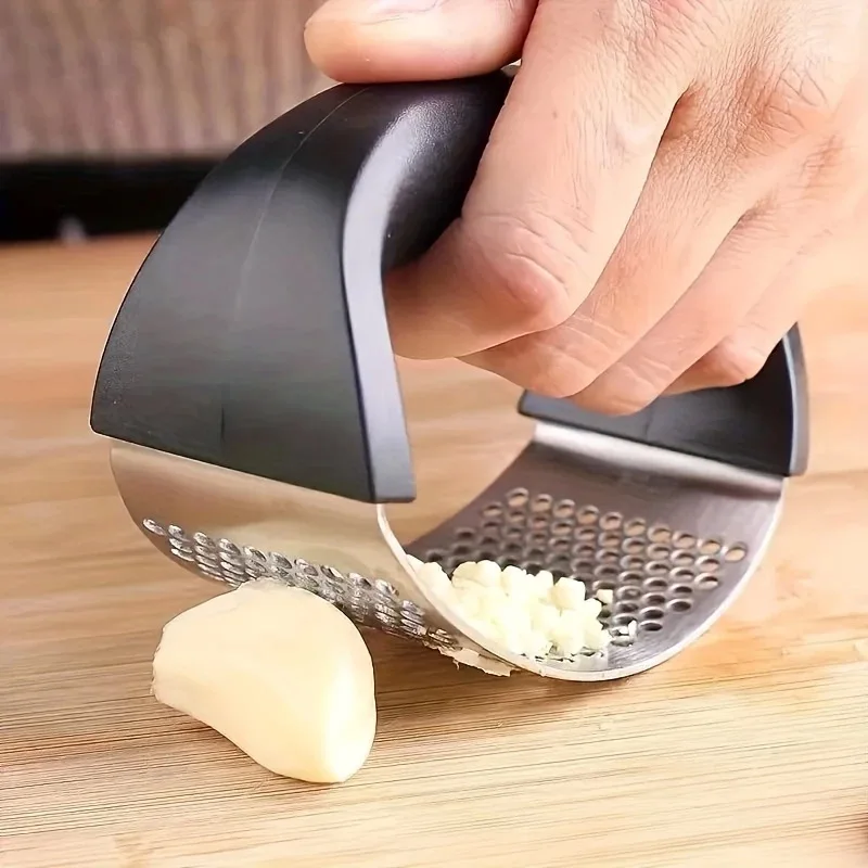 Penghancur Bawang Putih Manual - Manual Garlic Press ulasan dan harga