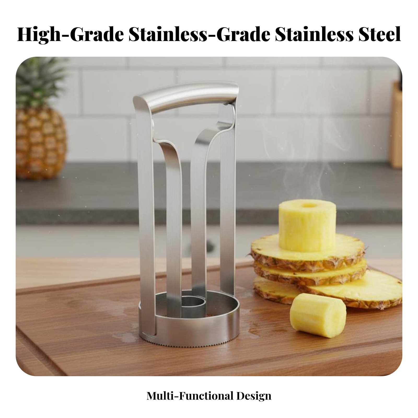 Pemotong Nanas Stainless Steel - Kitchen Gadgets Save Time ulasan dan harga