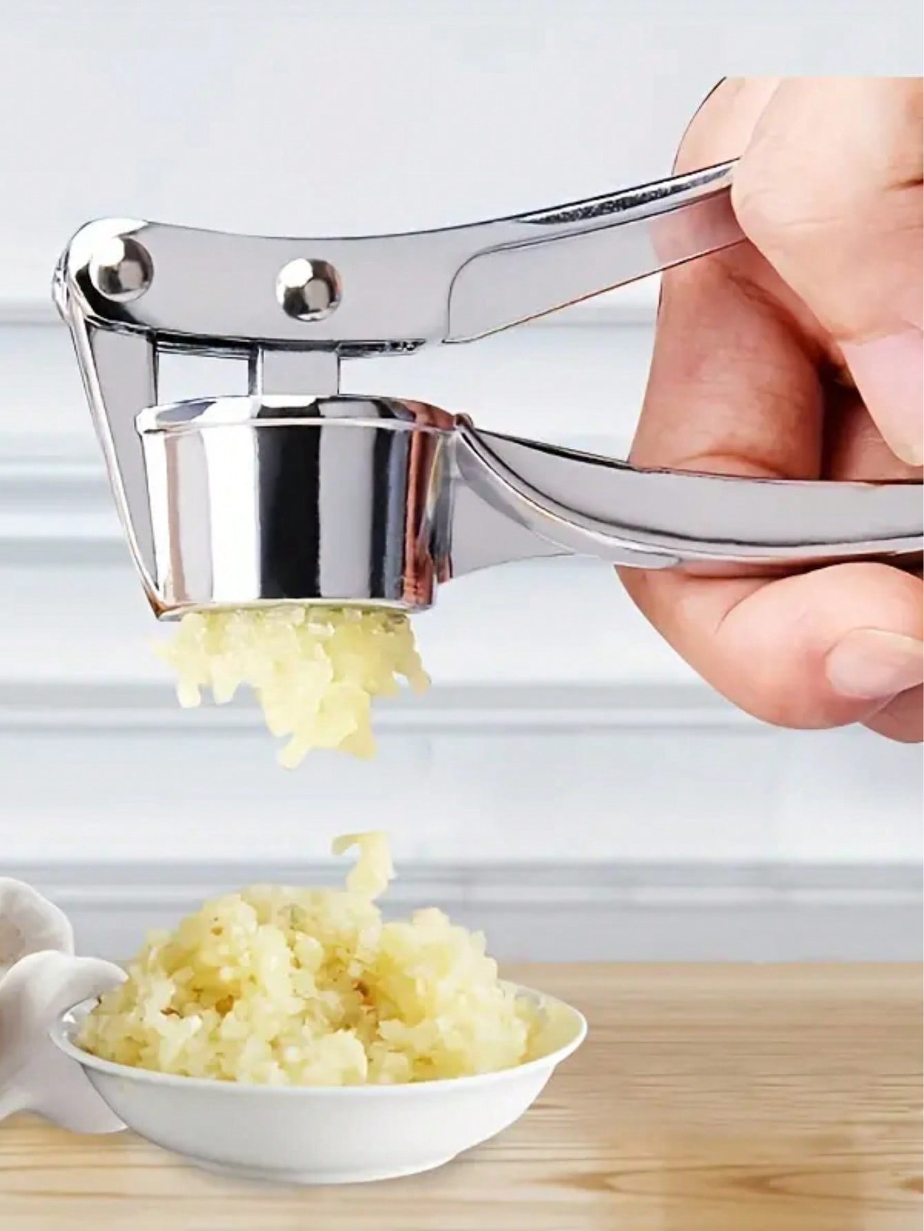 Alat Penghancur Bawang Putih D - Manual Garlic Press ulasan dan harga