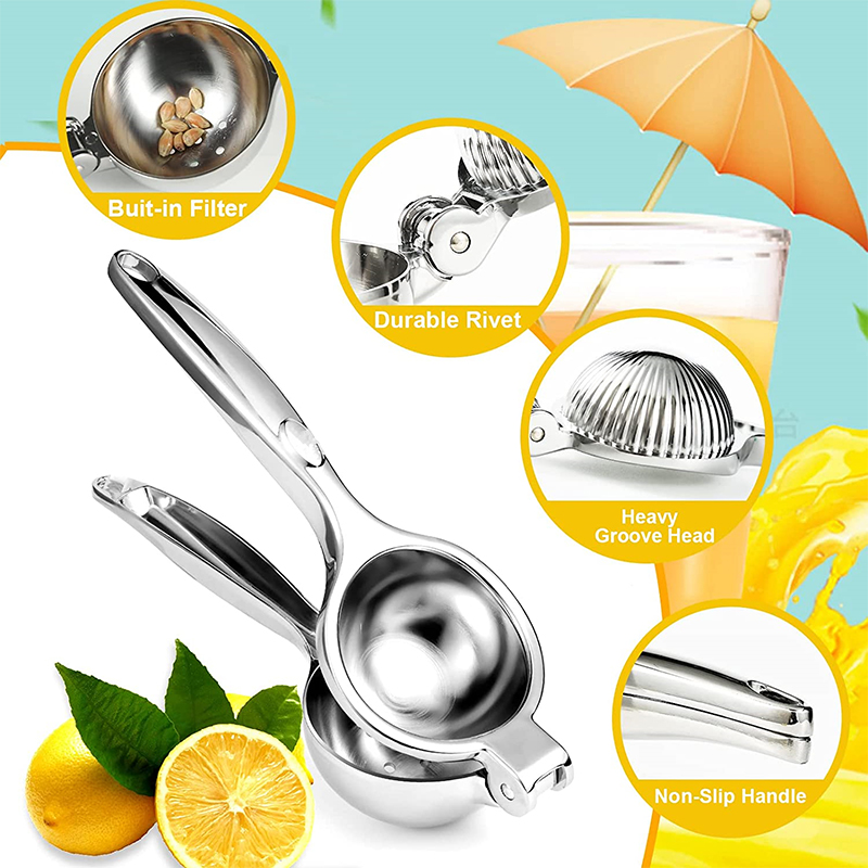 Pemeras Lemon Manual dari Padu - Citrus Lemon Squeezer ulasan dan harga