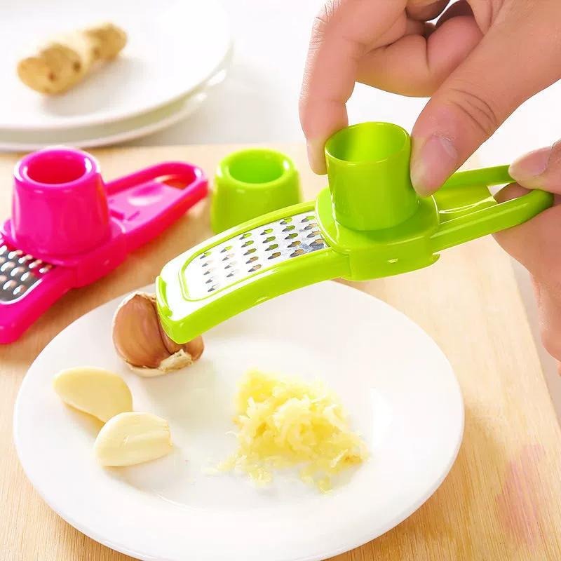 Alat Pencacah Bawang Putih Man - Manual Garlic Press ulasan dan harga