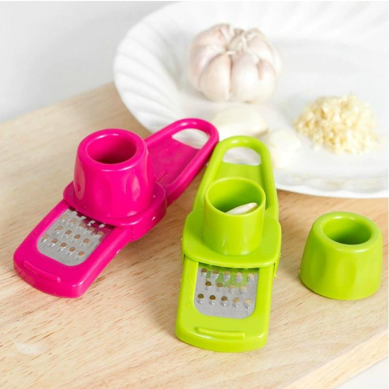 Alat Pencacah Bawang Putih Man - Manual Garlic Press ulasan dan harga